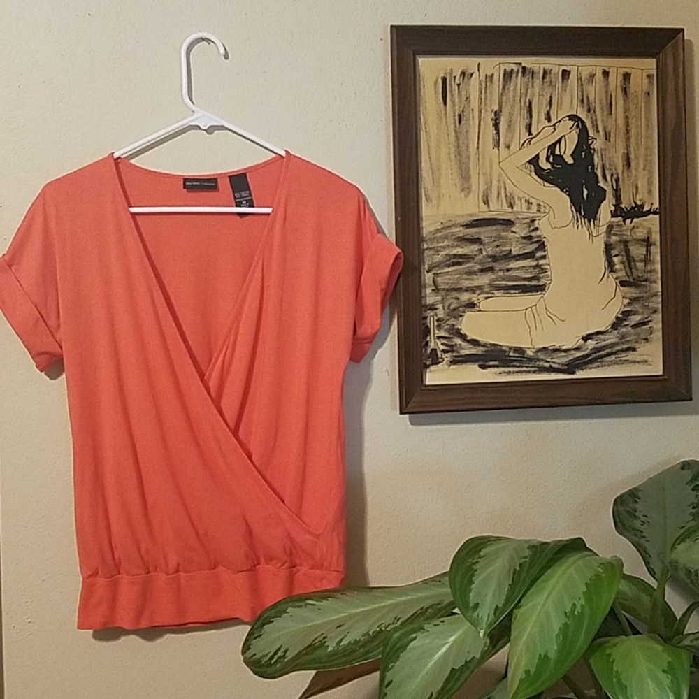 Coral New York & Company Top